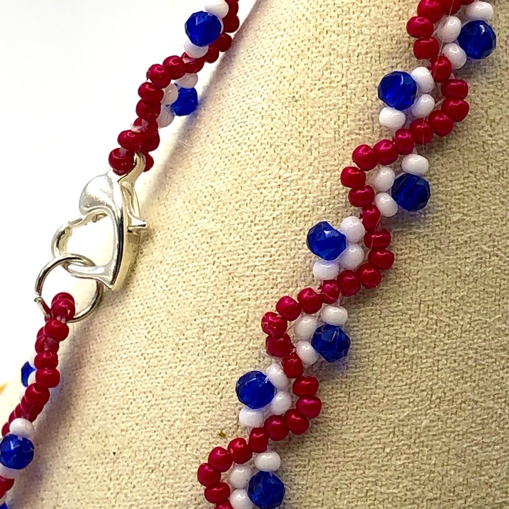 USA Bracelet 4th Of July Jewelry NEW